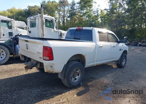 2012 Ram 2500 Slt from USA, damaged, VIN 3C6UD5DLXCG111167